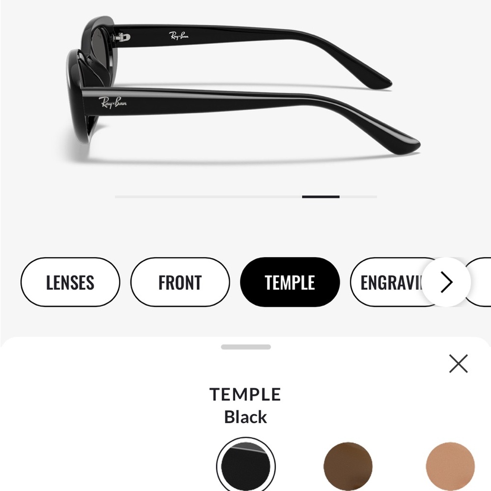Ray-Ban Black RB4441D - Picture 3 of 5
